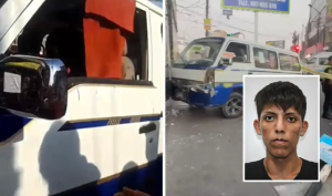 Falso pasajero balea a joven de 19 años que conducía combi en Comas y lo deja grave