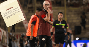 Se hizo oficial: Universitario anunció la destitución del DT español Javier Rabanal