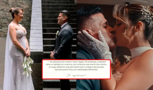 Revelan el noble pedido de Christian Domínguez y Karla Tarazona por su boda: ayudar a colegio de niños con habilidades diferentes