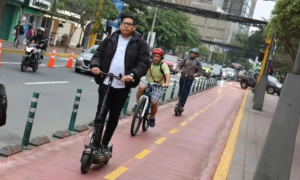 Miraflores: Bicimotos están prohibidas en las ciclovías y deberán circular por la pista