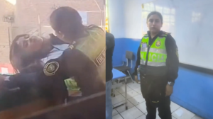 Policía AHORCA A ESCOLAR para quitarle celular en colegio de SMP