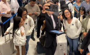 Keiko Fujimori volvió al Perú a poco de terminar de contabilizarse el 100% de las actas