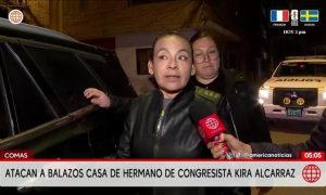 Atacan a balazos vivienda del hermano de la congresista Kira Alcarraz en Comas