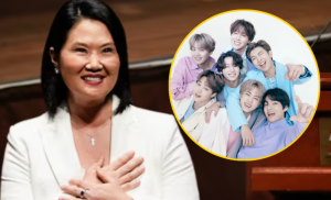 Keiko Fujimori anuncia que invitará a BTS a Palacio de Gobierno durante su visita al Perú